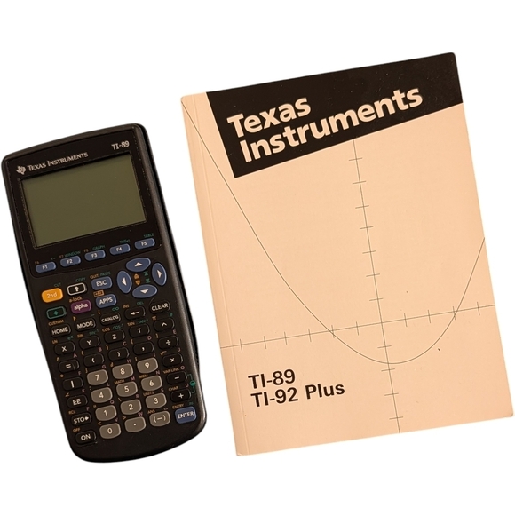 Texas Instruments Other - Texas Instruments TI-89 Graphing Calculator with Guide